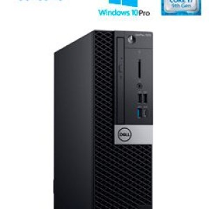 Alquiler Mensual Computadora DELL Optiplex 7070 SFF, Intel Core i7-9700 3.00 GHz, 16GB DDR4, 500GB SSD. DVD SuperMulti, Video Intel HD Graphics 630, LAN GbE. 10/100/1000 MB/S 2 DISPLAY PORT 4